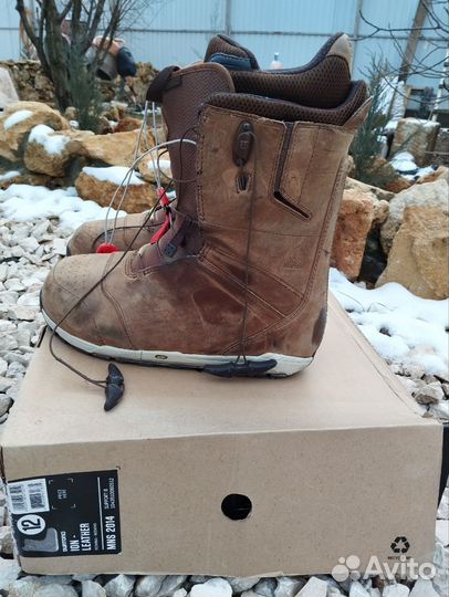 Сноубордические ботинки burton ion leather 46 р