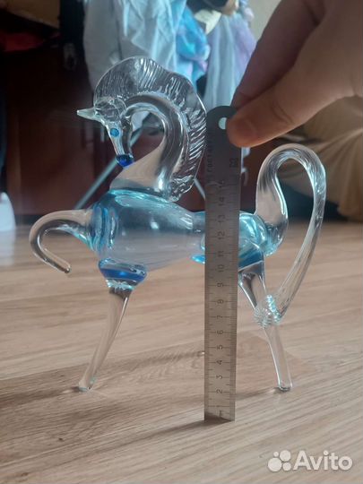 Конь, дутое стекло, СССР