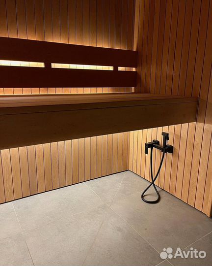 Модульная баня / с готовой отделкой