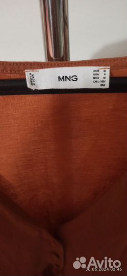 Летнее платье mango размер М