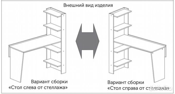 Детский письменный стол