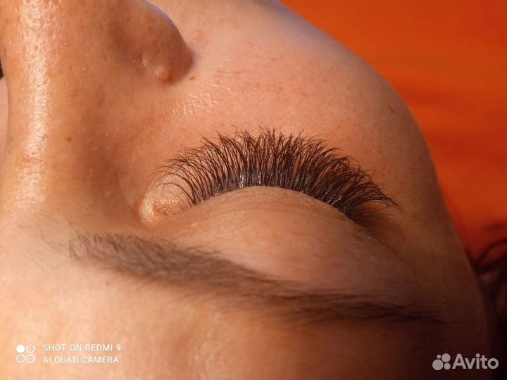 Ламинирование-наращивание ресниц, маникюр, воск