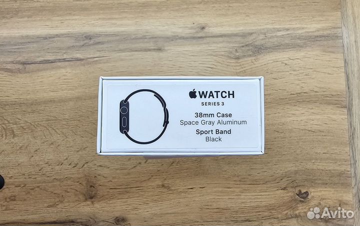 Apple Watch Series 3, 38 мм, «Space Gray»