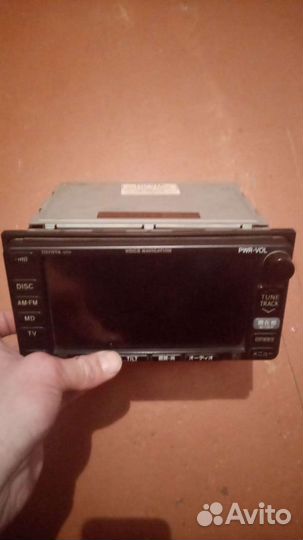 Штатная магнитола на toyota