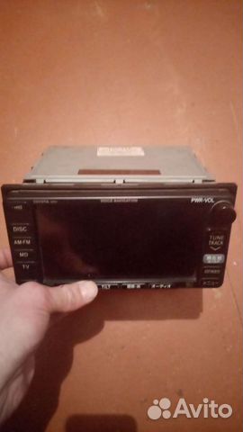 Штатная магнитола на toyota