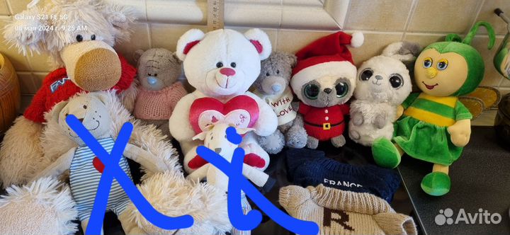 Фирменные мягкие игрушки Тедди Lava YooHoo пакетом