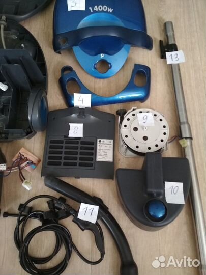 Запчасти для пылесоса LG Hippo,v-c9145wa