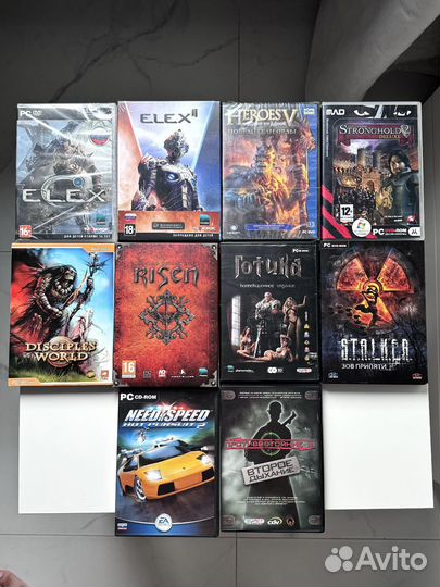 Игры для пк в DVD Box