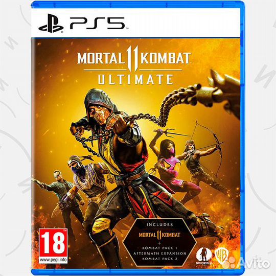 Mortal Kombat 11 Ultimate PS5, русские субтитры