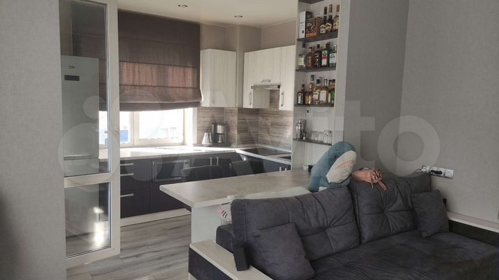 2-к. квартира, 46 м², 3/16 эт.