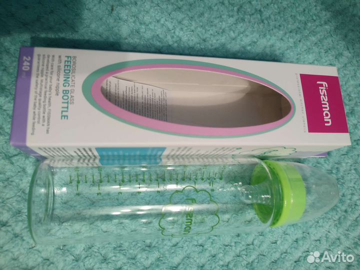 Бутылочка Fissman стекло, новая