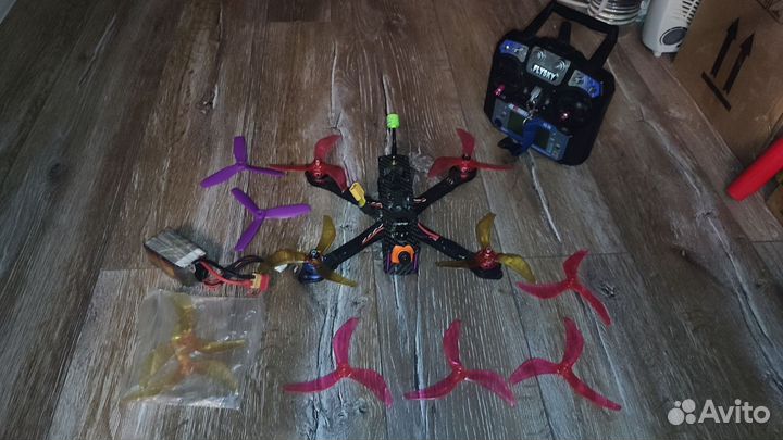 Гоночный квадрокоптер 250 рама fpv racing drone