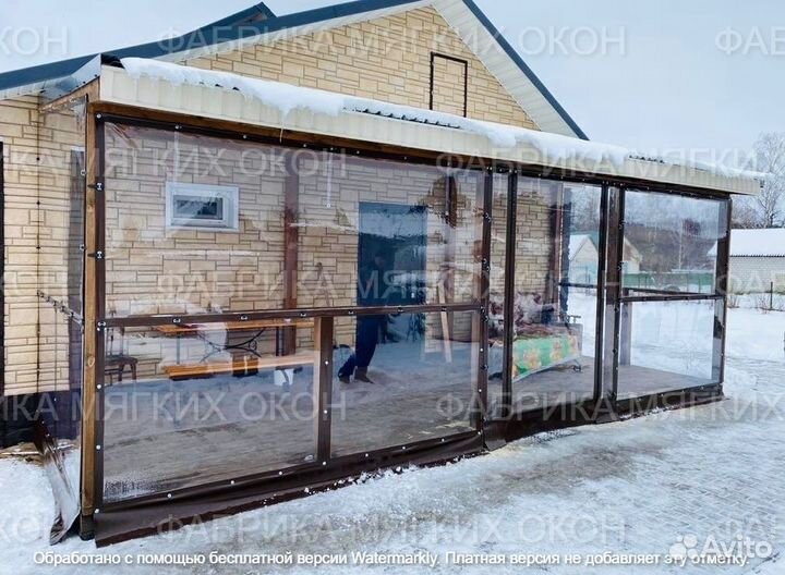 Мягкие окна пвх по вашим размерам