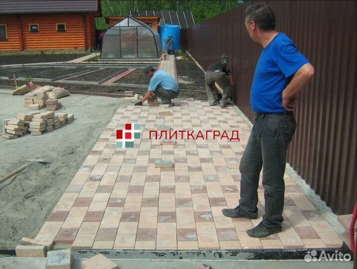 Тротуарная плитка / Брусчатка / Газонная решетка