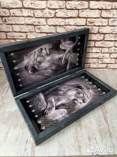 Нарды стеклянные