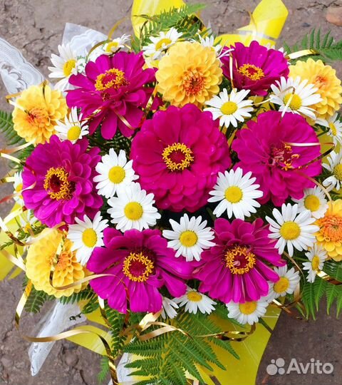 Букет из садовых цветов