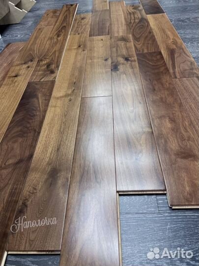 Паркетная доска орех американский