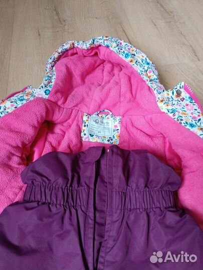 Зимний костюм для девочки