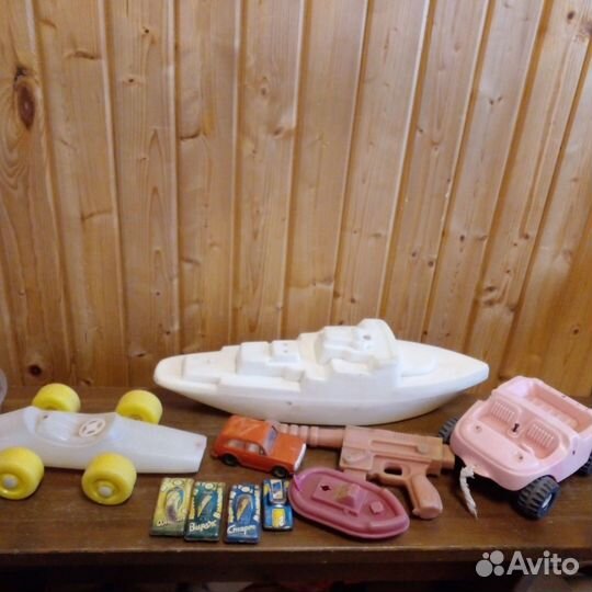 Игрушки СССР Машинка техника Куча игрушек