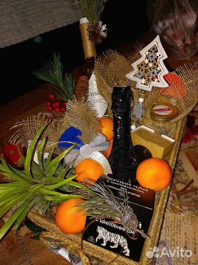 Оформление подарочных боксов