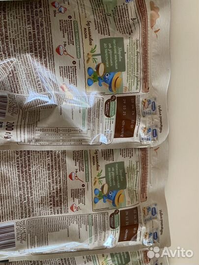 Детские каши