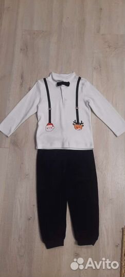 Новогодний костюм для мальчика 86,92