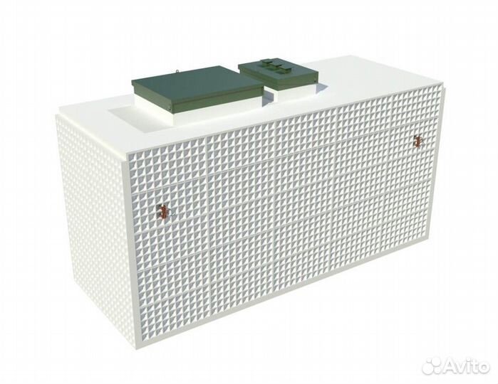 Автономная канализация 50-100 чел. для гостиницы