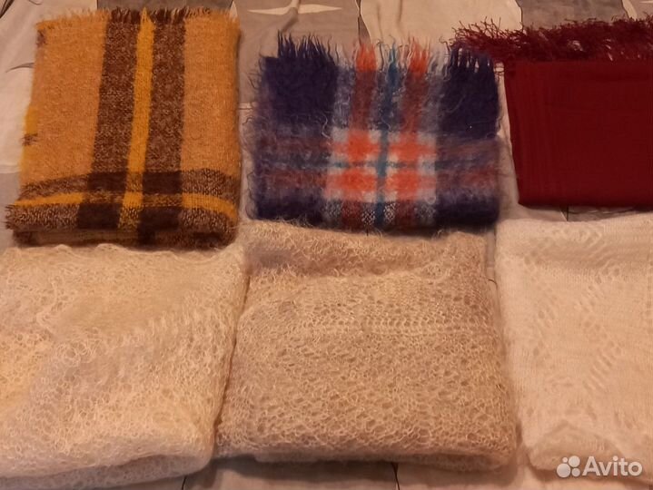 Шарфы, платки, палантины