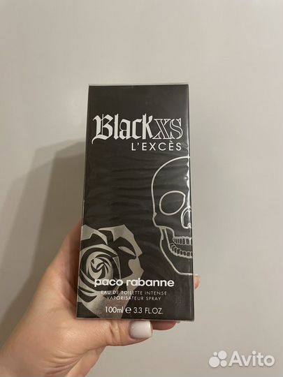 Мужские духи Paco rabanne black xs l exces 100 мл