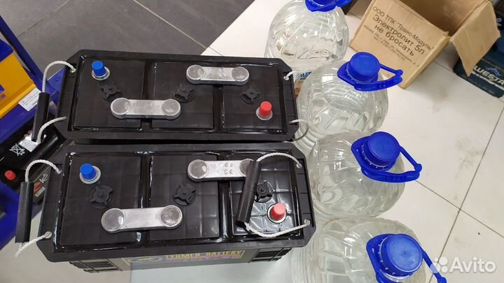 Комплект Аккумулятор 215Ач 6V Тюмень 1000A +электр