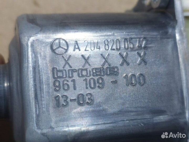 Мотор стеклоподъемника задний левый Mercedes Glk