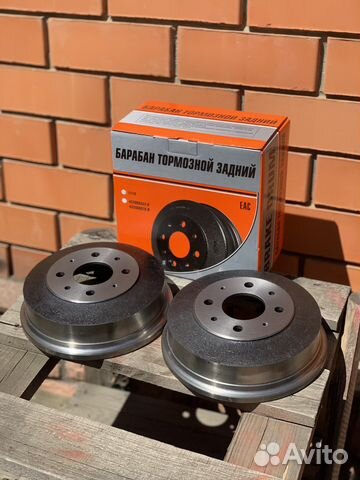 Барабаны задние чугунные на ваз Alnas