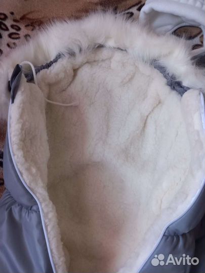 Комплект на выписку зимний