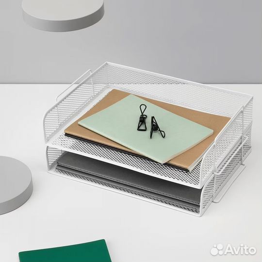 Лоток для бумаг металлический dronjons IKEA