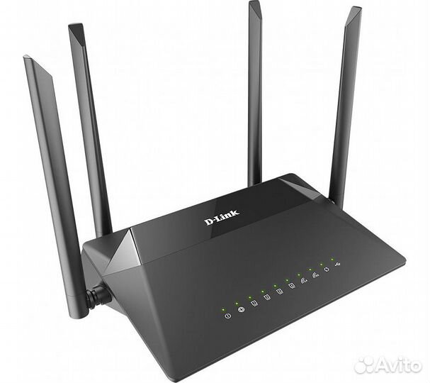Wi-Fi роутер D-link DIR-825/R3A, черный