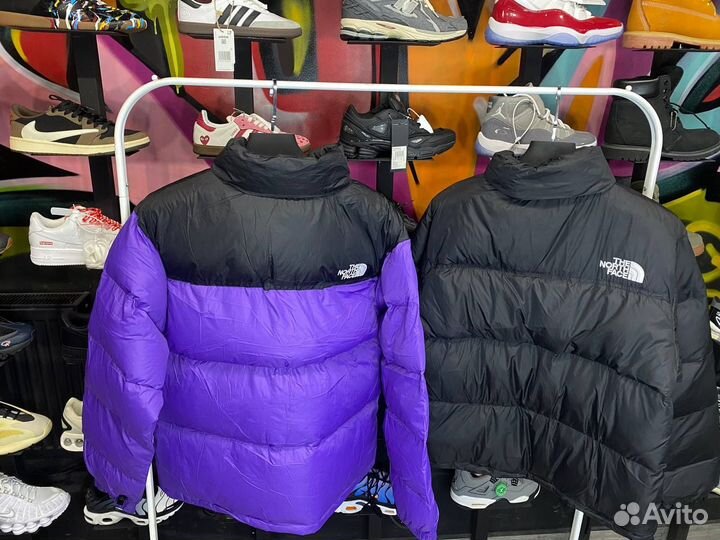 The north face пуховик