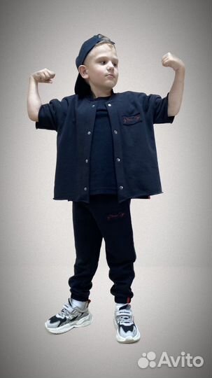 Костюм черный детский