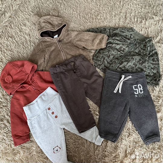 Вещи для мальчика 68 рост 3-6 месяцев