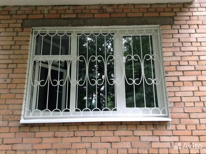 Решётки на окна прямые N 635