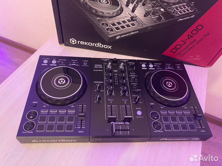 Dj контроллер Pioneer ddj 400 (как новый)