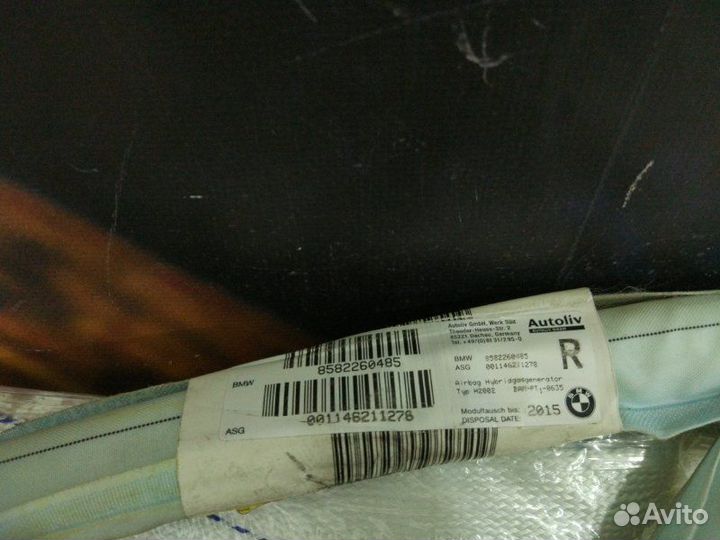 Подушка безопасности правая Bmw 330Ci E46 M54 2000