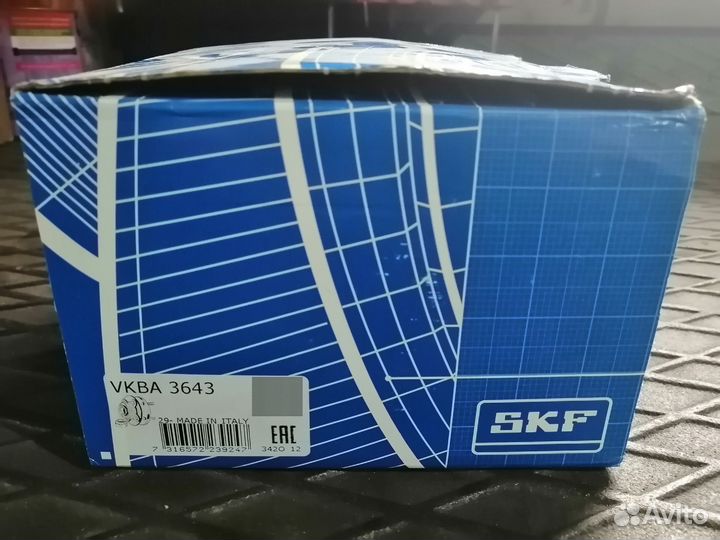 Ступичный подшипник на vag SKF vkba 3643