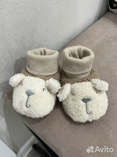 Домашние детские носки-тапочки