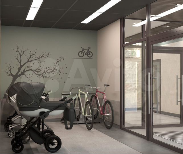 1-к. квартира, 33,3 м², 2/6 эт.