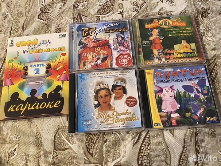 Компьютерные диски Sims Bratz Winx Barbie