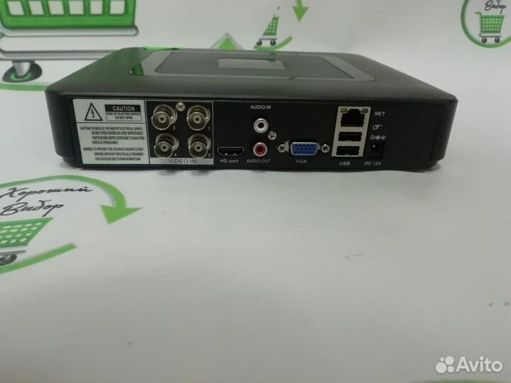 Регистратор для видеонаблюдения 4 канала kurato