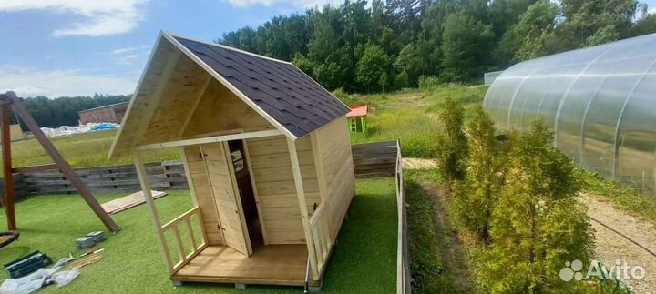Детский домик для дачи