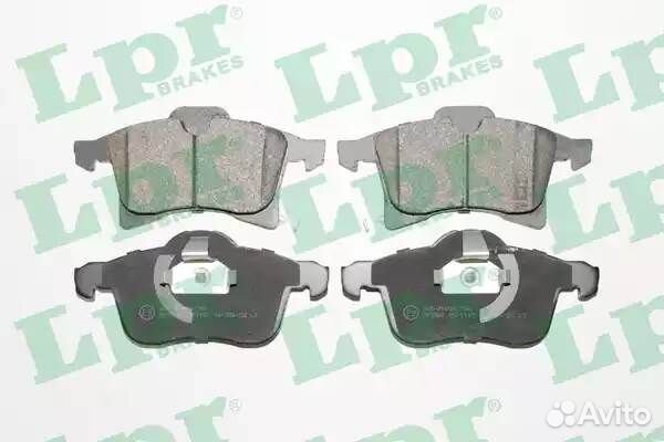 Колодки тормозные opel astra G/H/zafira A передние