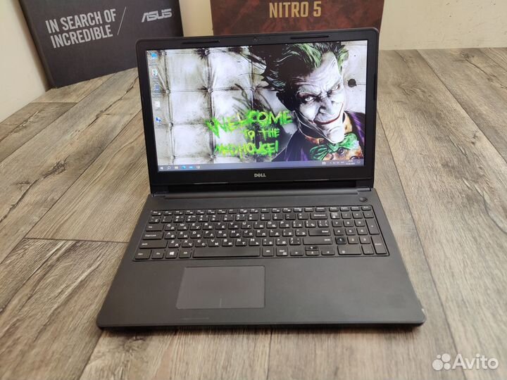 Dell inspiron 15 (4 ядра)