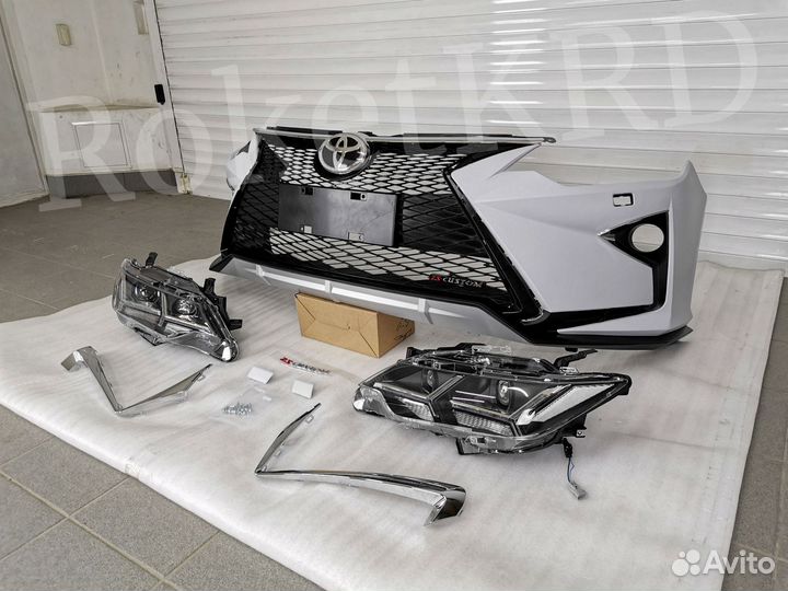 Обвес на Toyota Camry 50 / 55 11-2017г